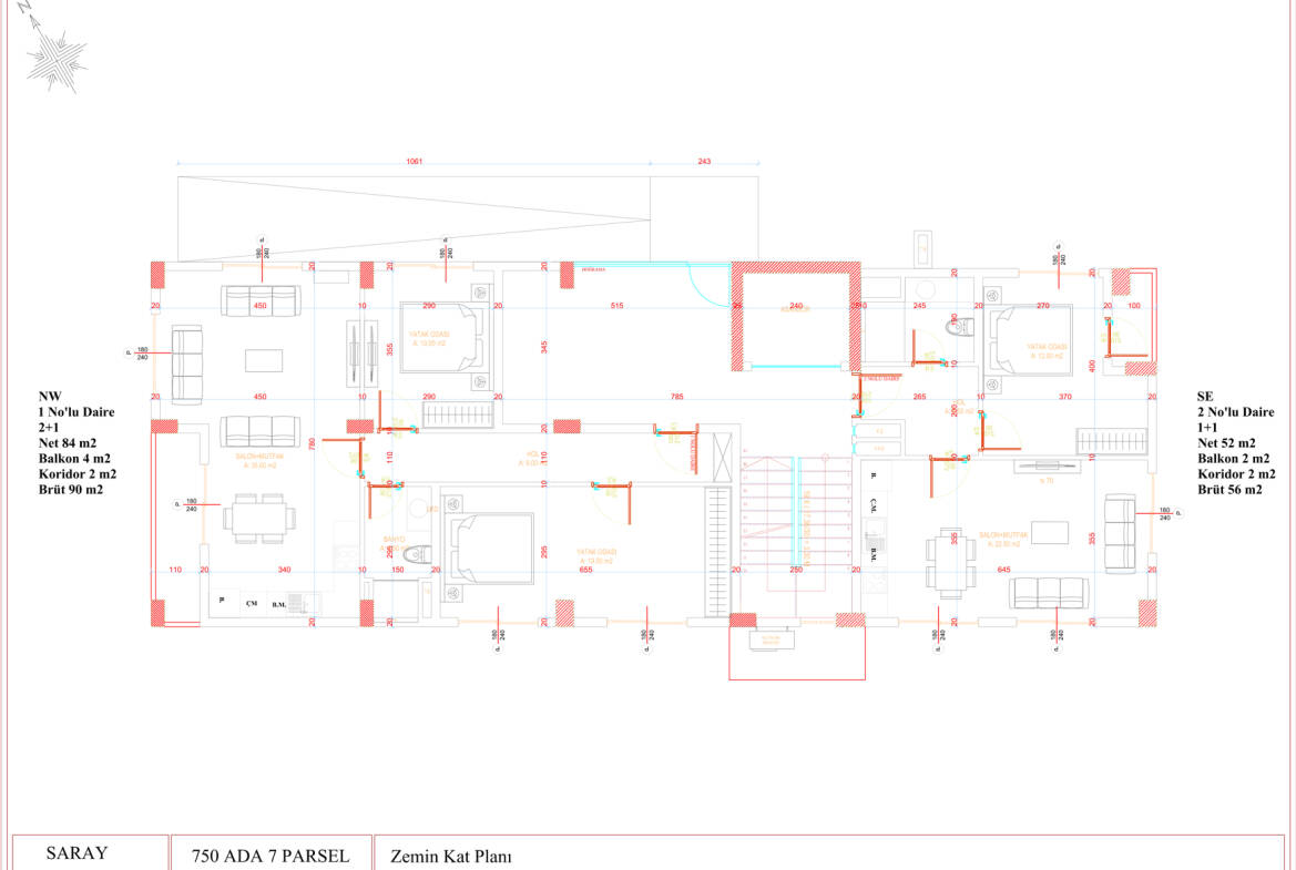 Планировка этаж 3